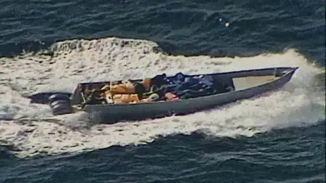 Video thumbnail for NARCO Boat Intercepted • Nobody Got Killed (Dec 2025)