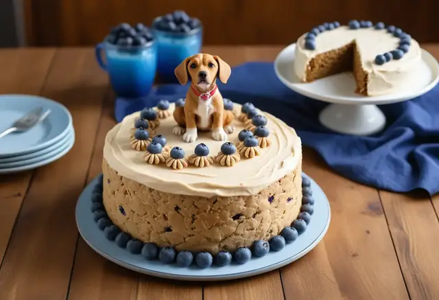 Video thumbnail for Dog Birthday Cake Recipe