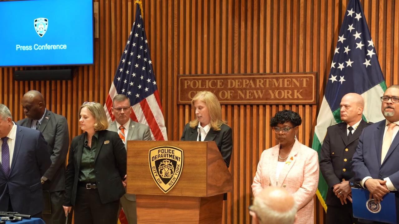 Video thumbnail for Police Commissioner announced that more than 2,000 guns removed from streets since January 2026.
