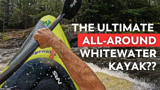 'Video thumbnail for Best All-Around Whitewater Kayak?? |  Review of Pyranha Ripper 2'