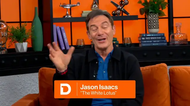 Video thumbnail for Jason Isaacs "Split" His Head Open While Filming On The Yacht In 'The White Lotus' Season 3