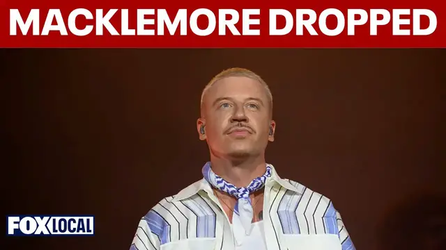 Video thumbnail for Macklemore dropped from Ed Sheeran's tour after 'Free Palestine' statements