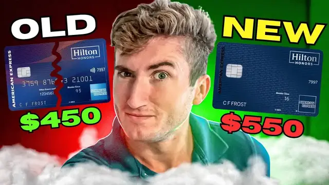 Video thumbnail for anthony venture: hilton aspire & surpass card changes! annual fee increase, new benefits, & priority pass gone