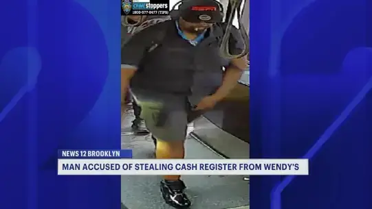 Video thumbnail for Man wanted for stealing cash register from Wendy's in Flatlands