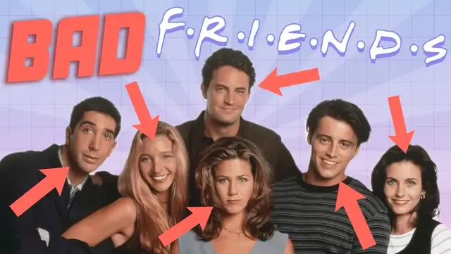 'Video thumbnail for Why Every Character On FRIENDS Is A BAD FRIEND'