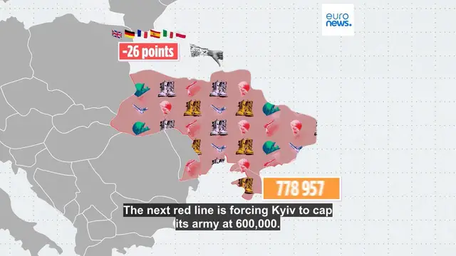 Video thumbnail for Confused and divided: Where do Europe's citizens stand on the Ukraine peace plan?