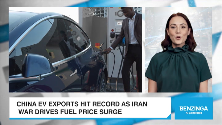Video thumbnail for China EV Exports Surge