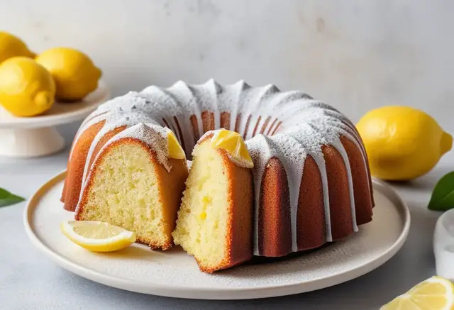 Video thumbnail for Vegan Lemon Bundt Cake