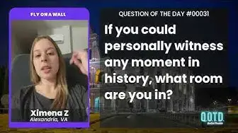 Video thumbnail for Ximena would be a fly on the most famous wall in Rome!