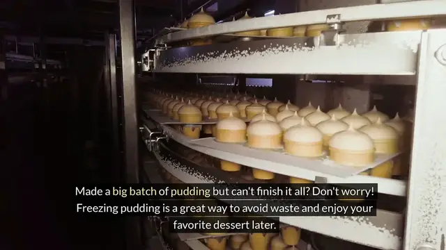 Video thumbnail for How to Freeze Pudding?