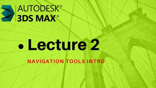 'Video thumbnail for 02 Navigation Tools || 3D max full modelling tutorials'