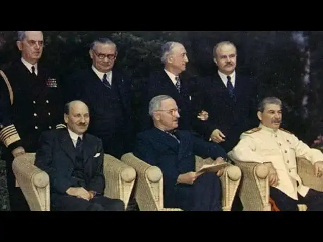 'Video thumbnail for The Potsdam Conference: Shaping the Postwar World Order'