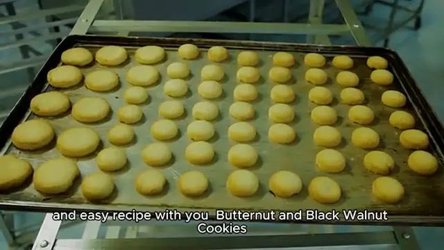 Video thumbnail for Quick & Easy Butternut and Black Walnut Cookies