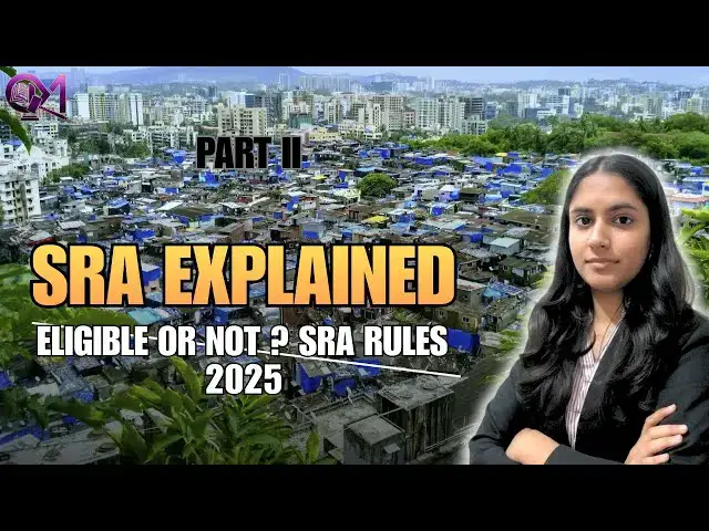 Video thumbnail for SRA Eligibility Rules: Stop Assuming—Here’s the Actual Law! #mumbai #maharashtra #flats #law #legal