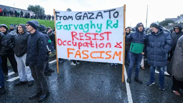 Video thumbnail for Day seven: Orange Order march still blocked in Portadown