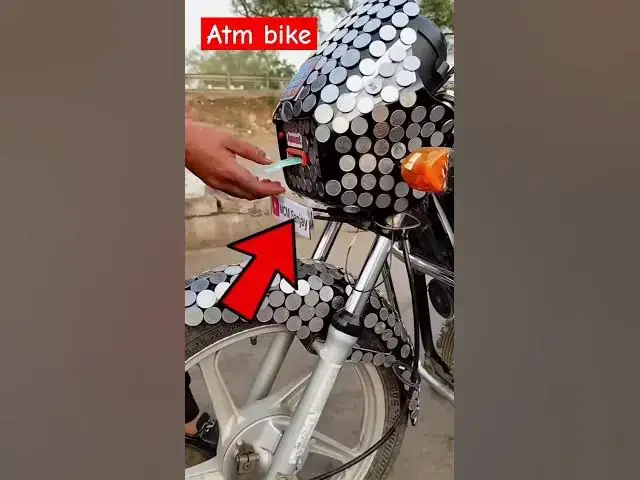 Video thumbnail for ATM bike viral technology #viralshorts​ #bikelover​ #bikeride​ #technology​ #comedy​ #youtubeshorts​