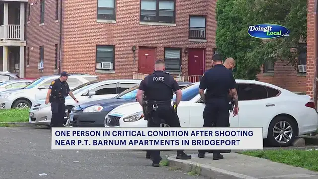 Video thumbnail for Man critically injured in shooting near Bridgeport apartments
