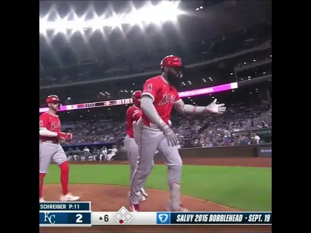 'Video thumbnail for Jo Adell CRUSHES His 33rd Homer of 2025!'