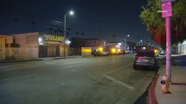 Video thumbnail for US, Los Angeles: Vermont-Slauson Bar Security Guard Shot.