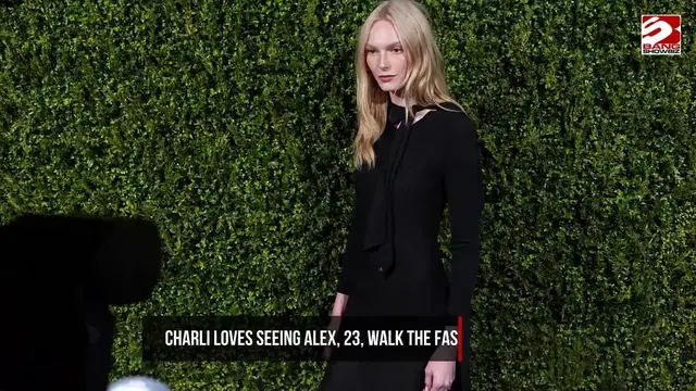 Video thumbnail for Charli xcx hails 'effervescent' model Alex Consani.