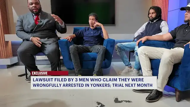 Video thumbnail for Lawsuit filed by 3 men who claim they were wrongfully arrested in Yonkers set to go to trial next month