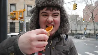 'Video thumbnail for New Yorker Ranks Top 5 Most Delicious NYC Pizzas'