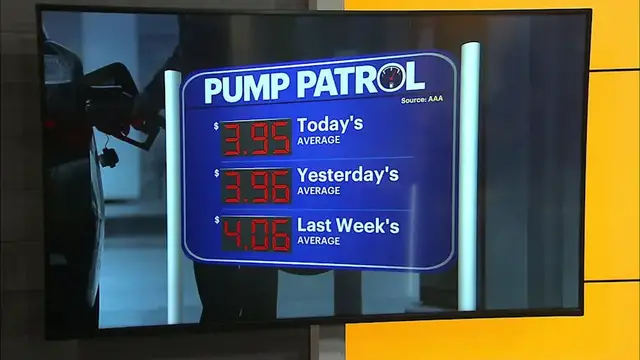 Video thumbnail for Gas prices drop across Connecticut, down nearly 10 cents in a week