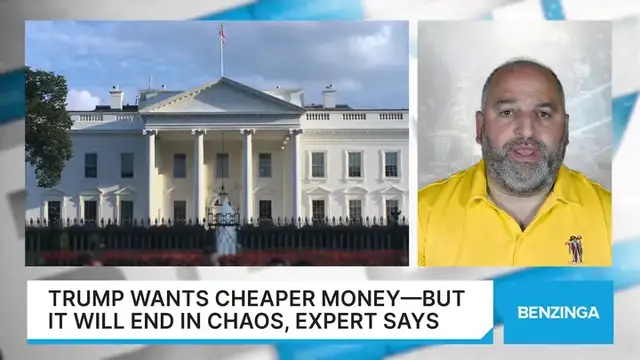 'Video thumbnail for Trump Wants Cheaper Money—But It Will End In Chaos, Expert Says'