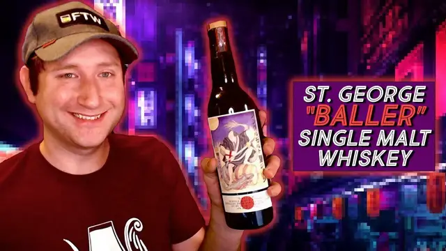'Video thumbnail for St. George Spirits "Baller" Single Malt Whiskey - Review & Tasting'