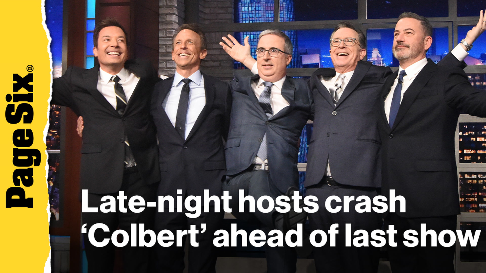 Video thumbnail for Late-night hosts crash 'Colbert,' he reveals which A-list actress he was 'wildly attracted' to