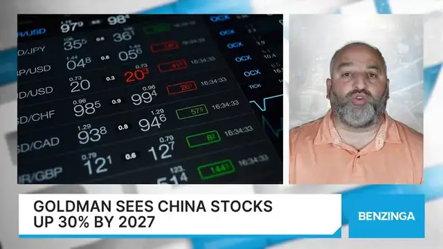 'Video thumbnail for Goldman Sees China Stocks Up 30% By 2027'