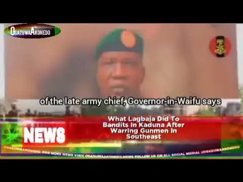 Video thumbnail for What Lagbaja Did To Bandits In Kaduna After Warring Gunmen In Southeast