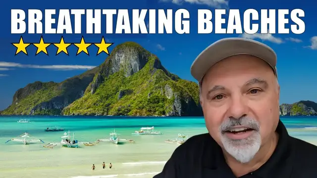'Video thumbnail for Explore Snake Island and the Beautiful Beaches of El Nido in the Philippines'
