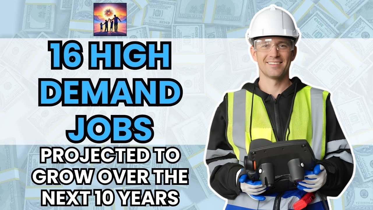Video thumbnail for 16 High Demand Jobs Projected to Grow