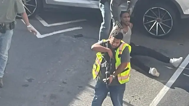 Video thumbnail for ICE agent shoots man in the Bronx