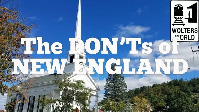 'Video thumbnail for Visit New England - The DON'Ts of Visiting New England'