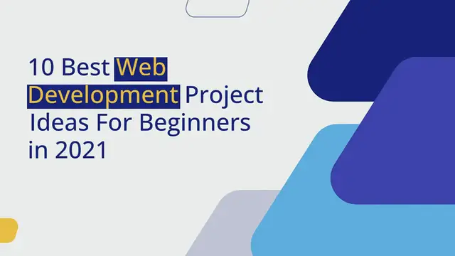 Video thumbnail for 10 Best Web Development Project Ideas For Beginners in 2023