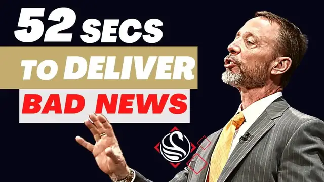 Video thumbnail for negotiation mastery: delivering bad news effectively with chris voss
