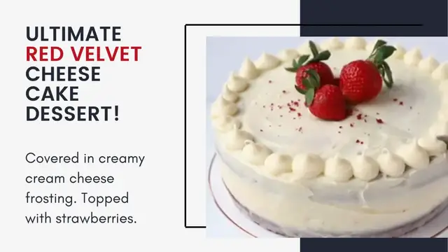 Video thumbnail for Red Velvet Cheesecake