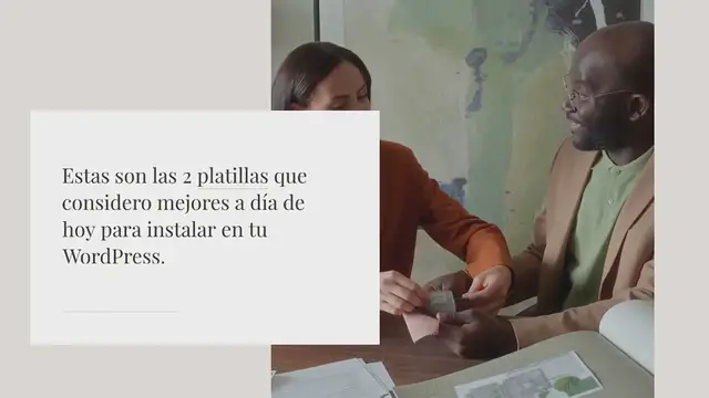 Video thumbnail for Plantillas para WordPress