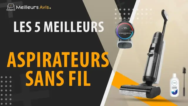 Video thumbnail for ⭐️ MEILLEUR ASPIRATEUR SANS FIL - Comparatif 2023