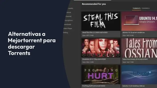 Video thumbnail for Alternativas a Mejortorrent para descargar Torrents