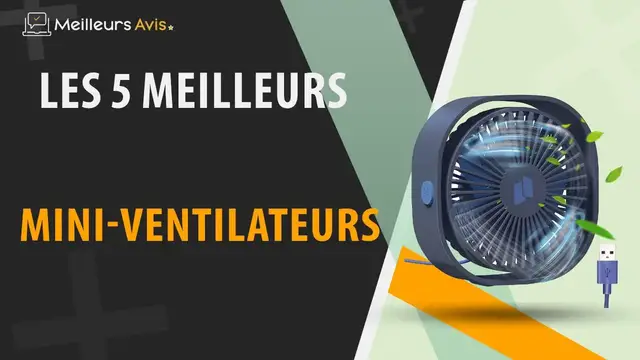 Video thumbnail for ⭐️ MEILLEUR MINI-VENTILATEUR - Avis & Guide d'achat (Comparatif 2022)