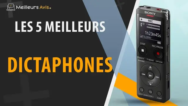 Video thumbnail for ⭐️ MEILLEUR DICTAPHONE - Avis & Guide d'achat (Comparatif 2023)
