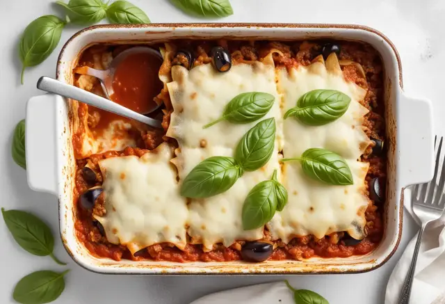 Video thumbnail for Low-Carb Eggplant Lasagna Layers