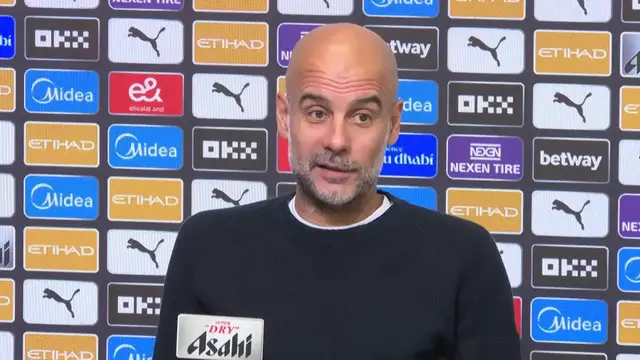 'Video thumbnail for 'Erling would be a dream for all clubs' - Guardiola reacts to Haaland speculation'