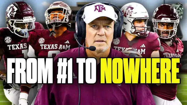 'Video thumbnail for a to z sports film room: what happened to texas a&m's 'greatest class ever'? nolen, harris, stewart & fisher's downfall'