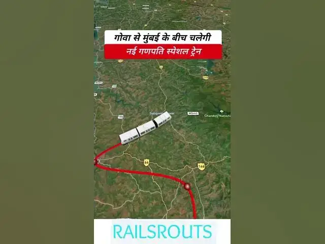 Video thumbnail for गोवा से मुंबई के बीच गणपति स्पेशल ट्रेन   Ganpati Special Train 2025   Madgaon to LTT Train Deta