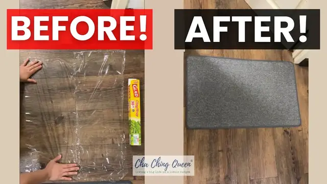Video thumbnail for How to use cling wrap to keep mats from sliding