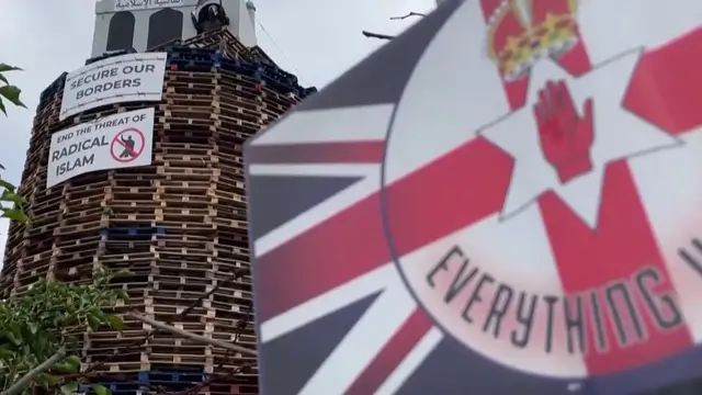 Video thumbnail for UK Muslims face rising hate crimes as mosques struggle with security threats